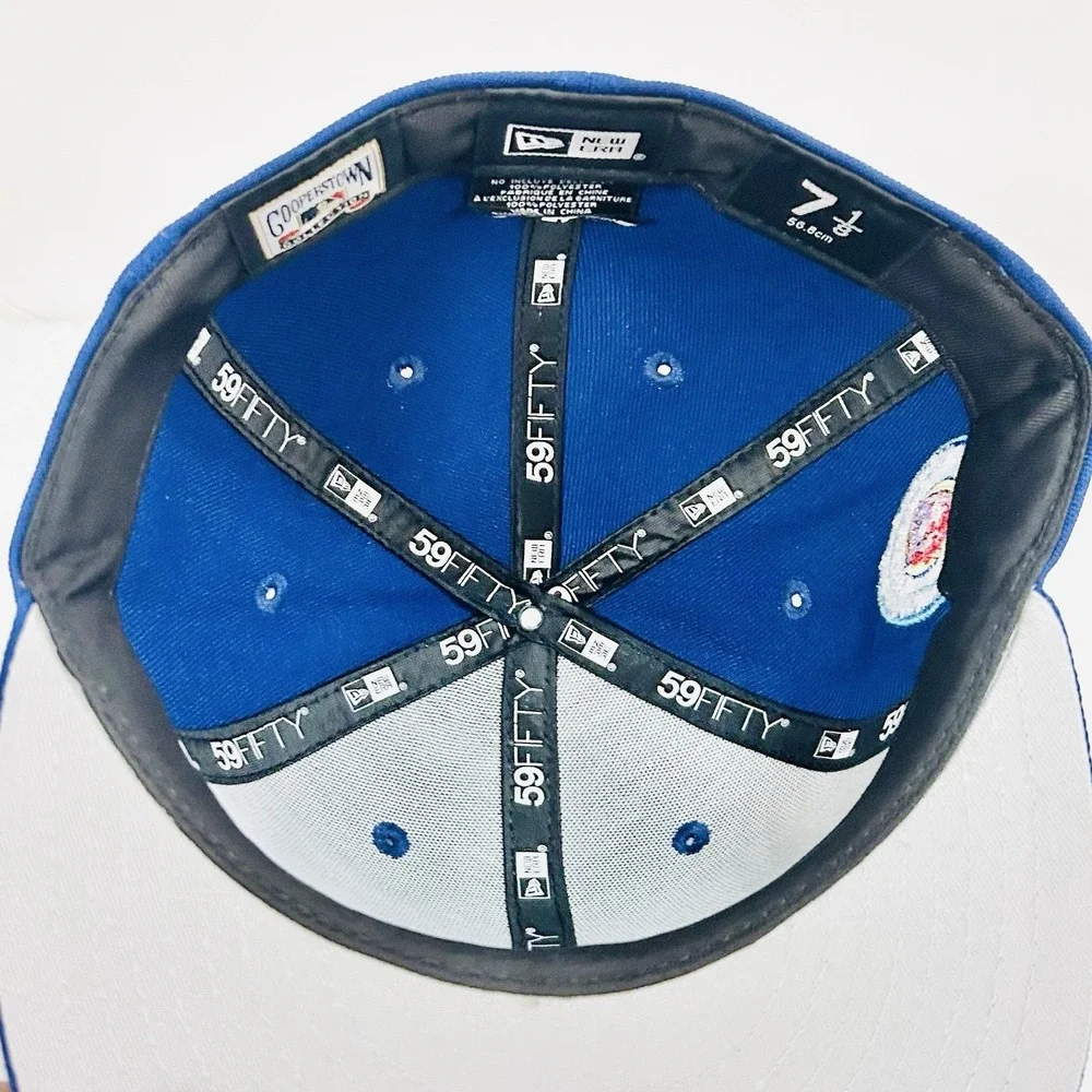 New‎ Era Detroit Tigers Rainbow World Series 59FIFTY Fitted Hat Cap 7 1/8 Blue